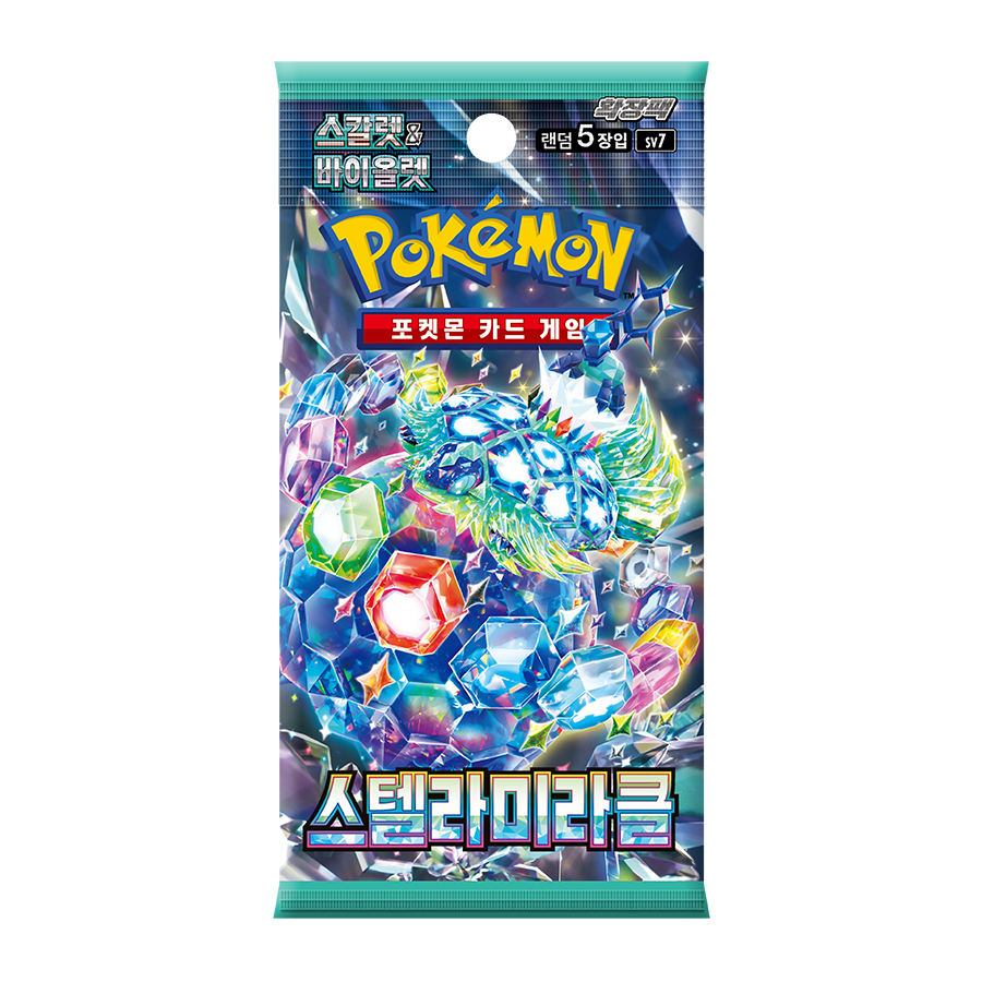 Booster Pokémon SV7 Stellar Miracle 🇰🇷