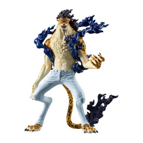 Figurine King of Artist The Rob Lucci Awakening ver. - One Piece - Bandai Banpresto