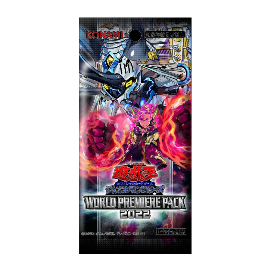 Booster Yu-Gi-Oh! CG-1834 World Premiere Pack 2022 🇯🇵