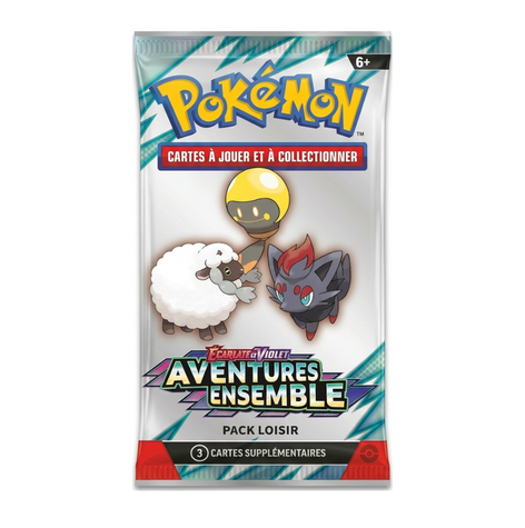 Booster Pokémon Pack Loisir EV09 Aventures Ensemble 🇫🇷