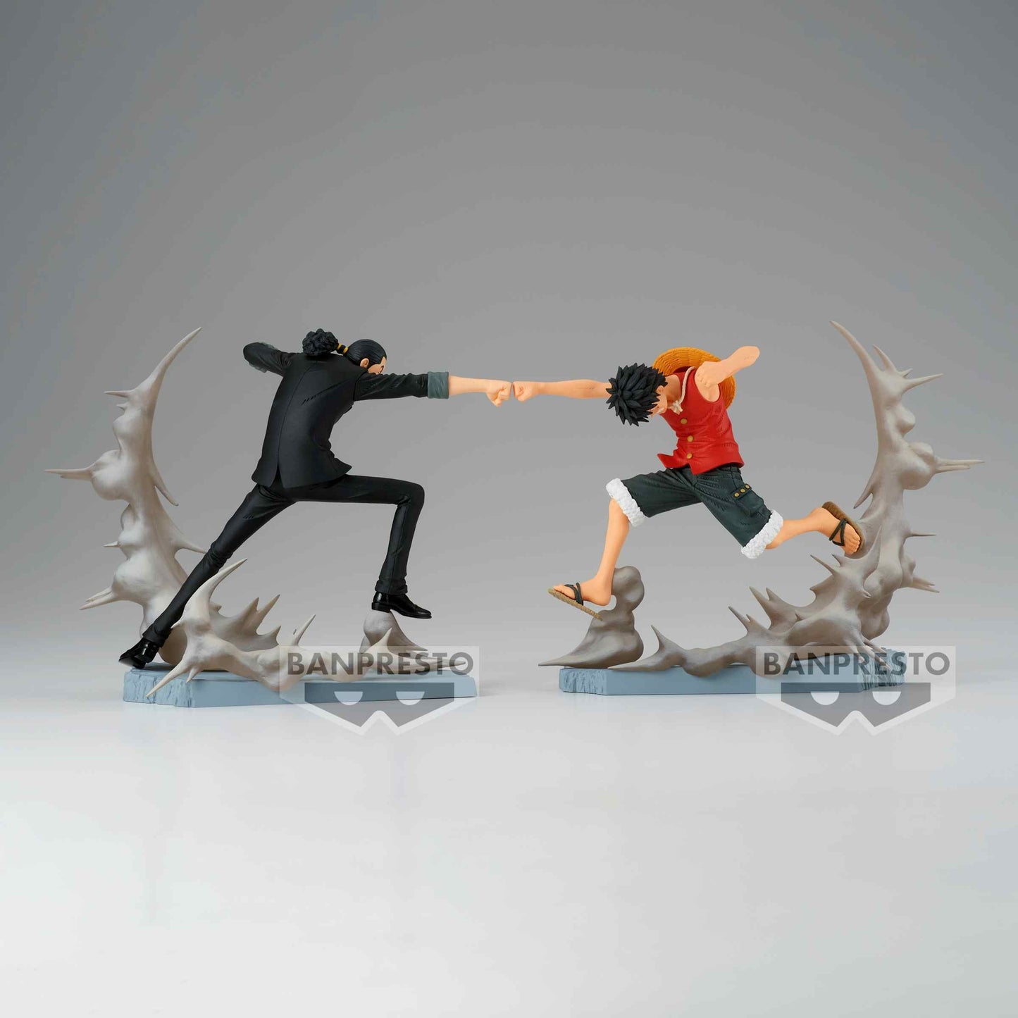 Figurine Luffy vs Lucci Senkouzekkei - One Piece - Bandai