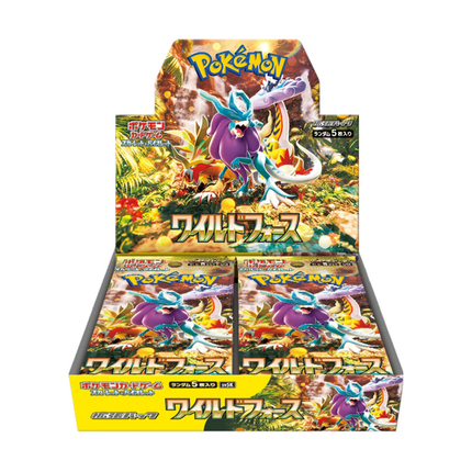 Boîte de Boosters Pokémon SV5K Wild Force 🇯🇵