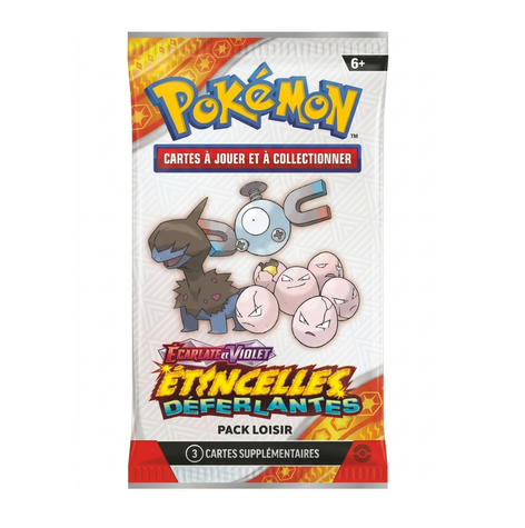 Booster Pokémon Pack Loisir EV08 Étincelles Déferlantes 🇫🇷