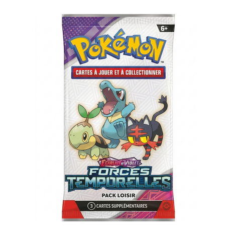 Booster Pokémon Pack Loisir EV05 Forces Temporelles 🇫🇷