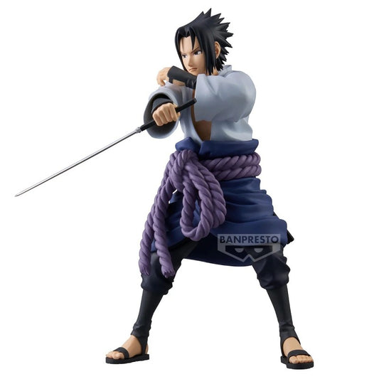 Figurine Grandista Uchiha Sasuke - Naruto Shippuden - Bandai Banpresto