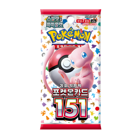 Booster Pokémon SV2A Pokémon Card 151 🇰🇷